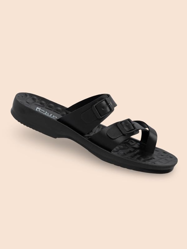 Image of Chips Men's BROWN Lightweight Slip-on Sandal Casual (3346)