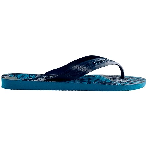 Chinelo Top Max Street, Havaianas, Masculino, Azul Aço, 39/40