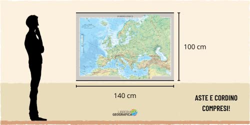 Europa Fisica E Politica (Carta Murale) - 4