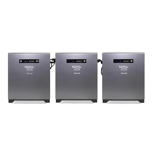 XORO SOLAR SPB 215X Erweiterungsakku mit 2016 Wh LiFePO₄ für SPS 2150/2155 Solarspeicher im Innen- und Außenbereich, IP65 Wetterfest, Plug & Play