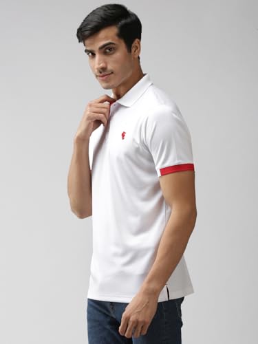 Image of EPPE Polo Collar T-Shirt for Men | Polyester Half Sleeve Stylish Casual Wear | Regular & Dry Fit | Summer Tee.