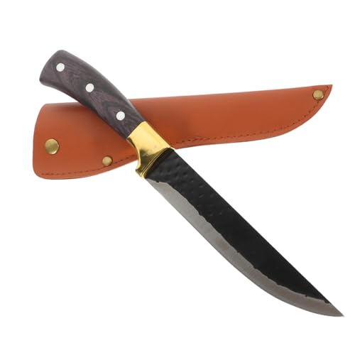 WATIIFUFU Désosseur De Cuisine Acier Avec Coupe-viande Hachoir à Viande Ustensile De Cuisine Manche Bois Résistant Casse Pour Utilisation Facile