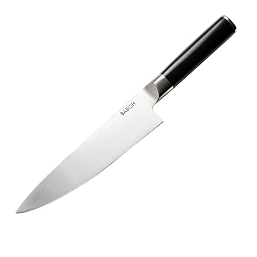 Faca de cozinheiro Babish, aço alemão, 20 cm, aço inoxidável