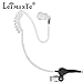 LEIMAXTE IC-F4011 Earpiece for ICOM 2 Way Radio,IC-F24S IC-F14 IC-F11 IC-F21 IC-F4011 IC-F3011 IC-F3013 IC-F3GT Headset with Mic PTT FBI Security Surveillance Acoustic Tube Walkie Talkie Headphone
