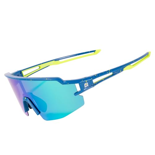 Image of ROCKBROS Polarized Sports Sunglasses Men Women - UV400 Protection Goggle with Myopia Frame for Running Cycling Driving