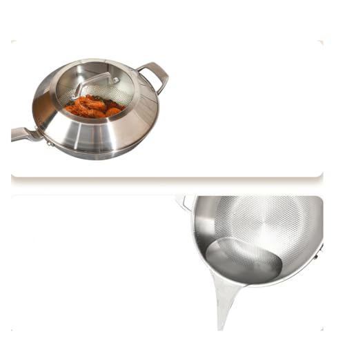 Wok sin recubrimiento antiadherente para cocina inductora miniatura 3