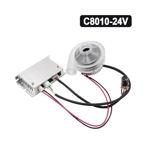 Micro-souffleur sans balais C8010-24V silencieux à haute pression