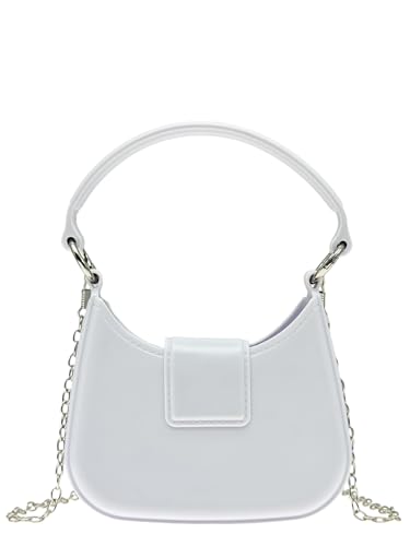 Women's Bow Crossbody Jelly Bag Shoulder Handbags Y2K Party Clutch Moon Shape Purse With Strap3