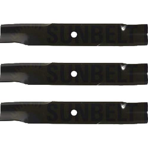 (3 Pack) Premium Medium Lift Replacement XHT Lawn Mower Blade Fits Oregon 95092 | 19" x 2.5" / 0.625" Hole