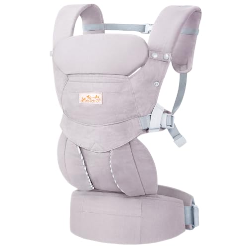 Viedouce Bebé Portabebés Ergonómico, adapt porteo bebé para Recién Nacidos y Niños Pequeños de 3-36meses (3 a 20 Kg)