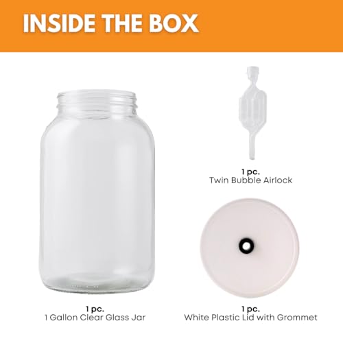 FastRack 4X-QAD4-R06S One Gal Wide Mouth Jar Kit