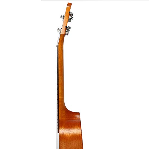 TnSok Guitare hawaïenne Instrument Ukulele Starter Guitare Ukulélé Cadeau Présent Naturel et Bois Brun Ukulele (Color… - Les Beatles, Paul McCartney, John Lennon, RIngo Starr, George Harrison TnSok Guitare hawaïenne Instrument Ukulele Starter Guitare Ukulélé Cadeau Présent Naturel et Bois Brun Ukulele (Color… – Image 4