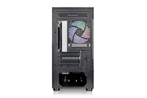 Image of Thermaltake View 170 TG ARGB Black Micro-ATX Case; 3x120mm ARGB Fans Included; Supports Up to 280mm Radiator; Front & Side Dual Tempered Glass Panel; CA-1Z4-00M1WN-00; 3 Year Warranty