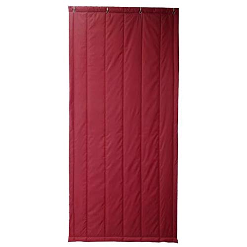 WUFENG-Cortina de puerta Espesar Aislamiento Acústico Aislamiento Resistente Al Frio Preservativo, 4 Colores Múltiples Tamaños Personalizable (Color : D, Tamaño : 90x210cm)