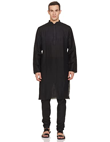 Image of Manyavar Men's Regular Fit Kurta & Churidar Set (SDES306)
