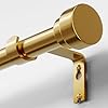 Amazon.com: Oneach Heavy Duty Curtain Rods for Windows 72 to 144 Inch ...