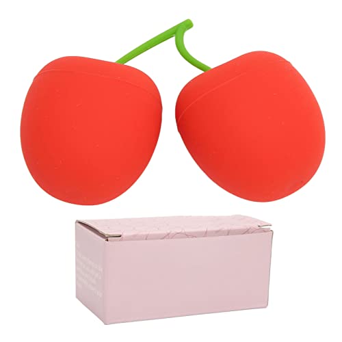 Plumper de lábios, em forma de cereja, alargador labial de silicone cereja para lábios mais cheios e