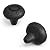 Hickory Hardware P3003-BI 1-1/2-Inch Refined Rustic Knob, Black Iron