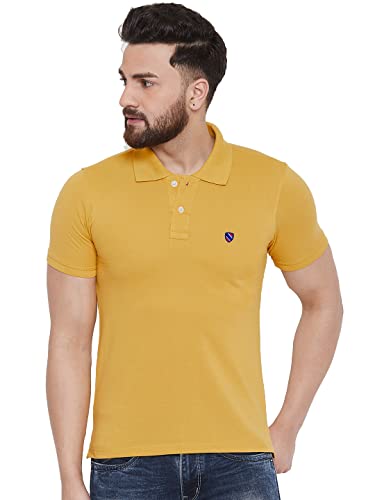 Image of Men's Casual Cotton Polo Tshirt (N1002-AIRFORCE mp)
