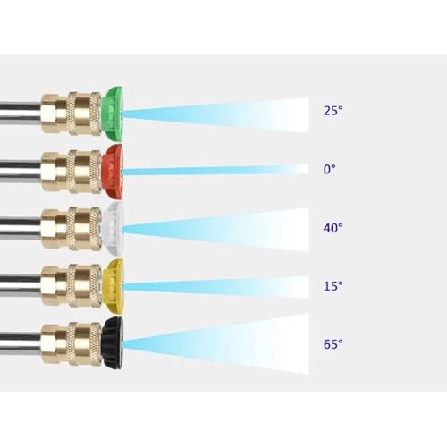 Buse à code couleur pour nettoyeur haute pression et machine à laver - 4