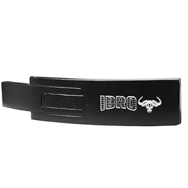 IBRO Heavy Duty Replacement Lever Buckle for 10MM Weight Lifting and Powerlifting Belt - Rust Free Fits All Brands