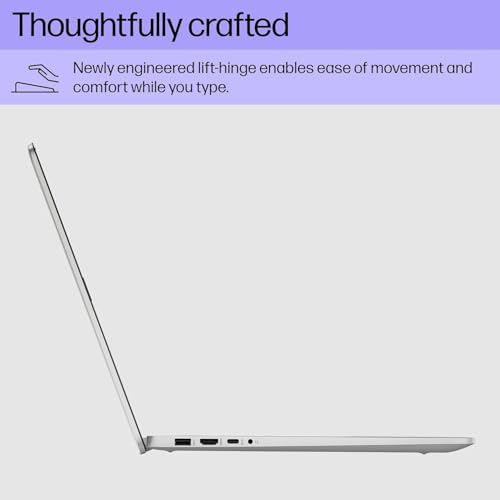 Image of HP 17.3 inch FHD Laptop Computer, Intel Core i5-1334U, 16GB RAM, 1TB PCI-E SSD, Windows 11 Pro, Free Lifetime MS Office • Copilot AI, Intel Iris Xe Graphics, 8-in-1 HUB, Natural Silver