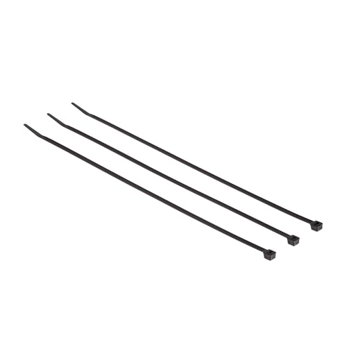 CT11BK50-C 11" noir 50 LB Câblé - 100 pcs/pâtes (06203) (Boîte de 100)