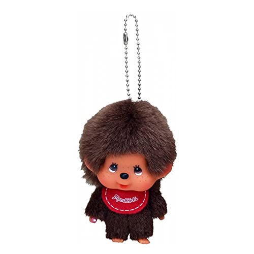Sekiguchi 257294 Face Big Monchhichi SS Boy Keychain Monchch Boy With Face X-Small