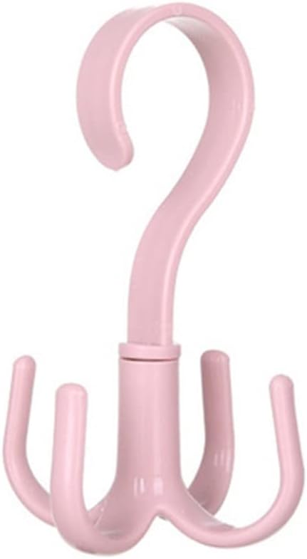 360 Degree Multi-Function Rotating Hook Creative Four-Claw Plastic Hook(D)