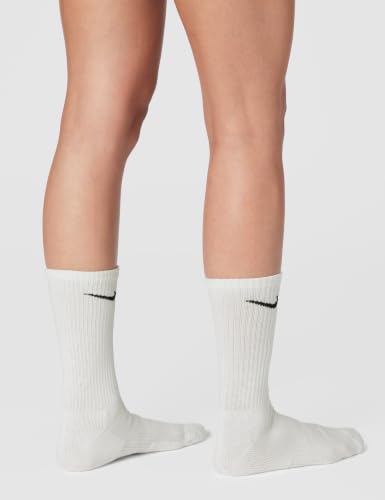 Image of Nike Unisex Adult Everyday Cushioned Training Crew Socks (6-Pack) | Mens and Womens