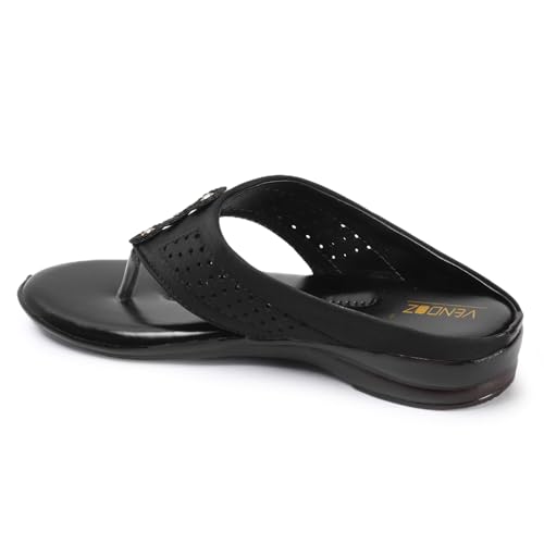 Image of Vendoz Women Casual Beige Flat Sandals (L611)