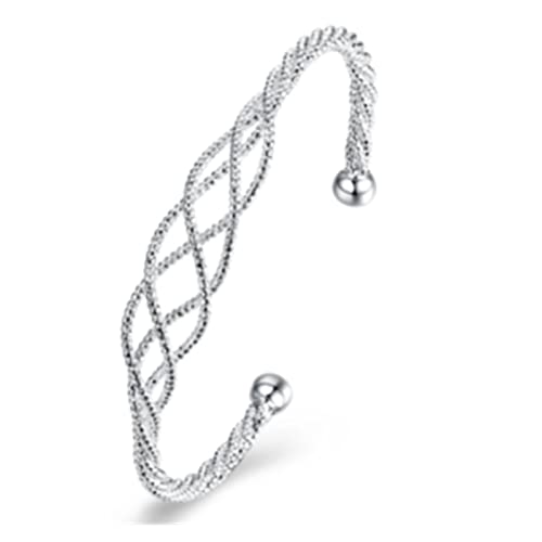 Pure Silver 925 Bracelets anti-irritation en argent hypoallergénique pour peaux sensibles