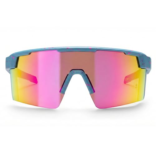 Image of WISTON XL Z87 Sunglasses for Big Wide Heads Men Women,TR90 Ultralight UV400 Protection Sun Glasses Z8224