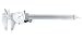 MeterTo Precision Stainless Steel Dial Caliper Jaw 50mm Range 0-200mm Accuracy Â±0.03mm Resolution 0.01mm Closed Type