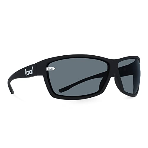 EJDHA Damensonnenbrille Schwarz - Runder Rahmen Mit Braunen Gläsern UV-Schutz