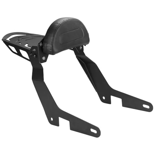 Dossier moto haut de gamme avec porte-bagages robuste pour Low Rider FXLRST