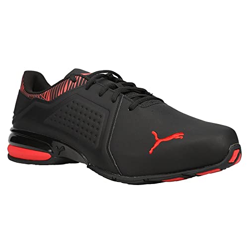 Image of PUMA Viz Runner Graphic Men's Running 13 D(M) US Black-High Risk Red
