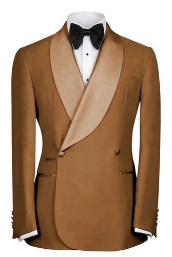 Men's Blazer Plus Size Double Breasted Peru Suit Jacket for Men Grooms Wedding Party 2 Button Mens Sport Coats and Blazers Size 50