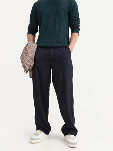 Image of Rare Rabbit Baggy Plain Trouser