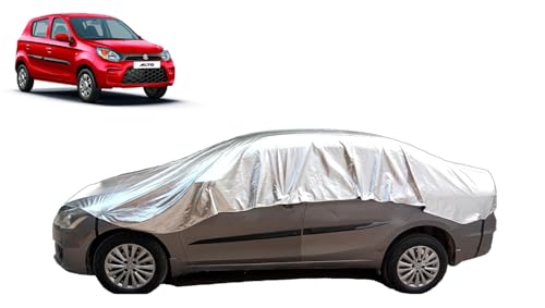 Image of Smart Fabrik || Half Body & Full Body Cover for Car || UV Protection || HeatProof (Maruti Alto, Half Body)