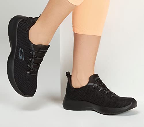 Skechers Skechers Dynamight Womens Slip On Sneakers Black 6