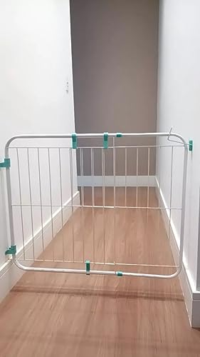Portão Grade Expansivo Proteção Criança Cão Pet Cachorro Bebê 70 A 115 Cm
