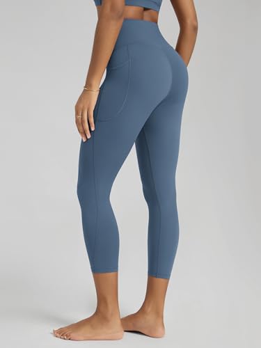 Image of ODODOS Buttery Soft Lounge Yoga Leggings with Pockets for Women 23 inch / 25 inch /28 inch High Waist Yoga Pants