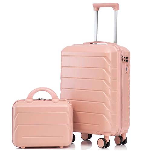 Image of Hardshell Luggage, Lightweight Durable ABS Suitcase, 20 /14 Inch Luggage