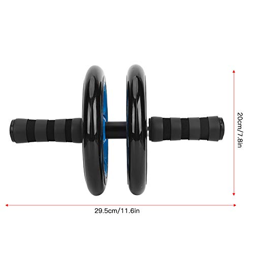 Rodillo abdominal para fitness Quality Fitness con correa, mango ergonómico de espuma y núcleo de acero reforzado, entrenador abdominal desmontable para gimnasio en casa y viaje miniatura 2