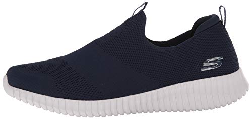 Skechers Elite Flex Wasik Sapatilha Masculino, 41, Azul Escuro