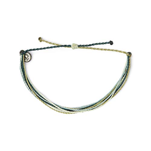 Image of Pura Vida Jewelry Bracelets Muted Bracelet - 100% Waterproof and Handmade w /Coated Charm, Adjustable Band