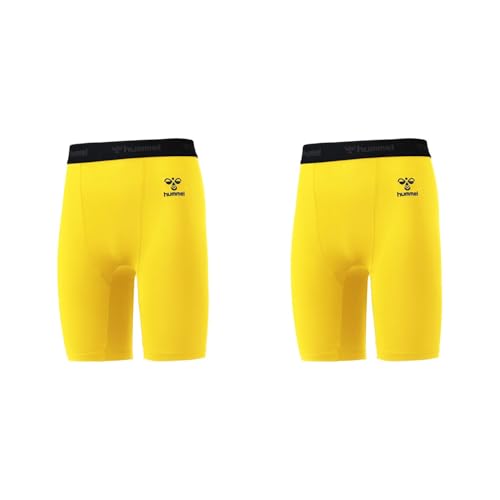 [ヒュンメル] フィットインナーパンツ 2枚セット イエロー L