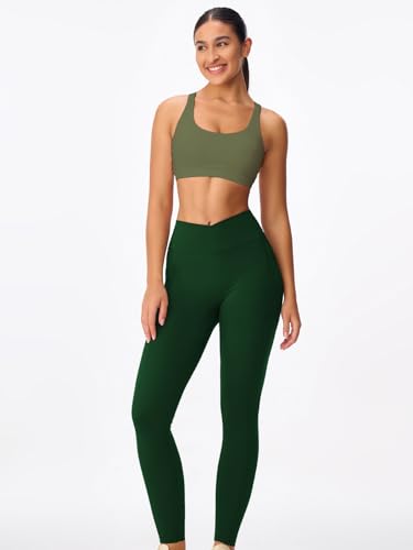 Image of Strappy Sports Bra Criss Cross Back Padded