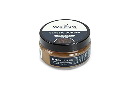 Shoe Boot Grease Dubbin Wax, Wren’s Old Dubbin Classic, 6.8 fl oz.